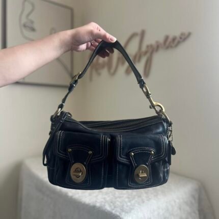 Y2K Coach Legacy Black Leather ❤️✨